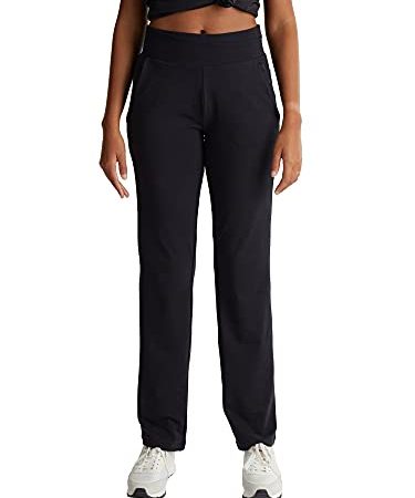 ESPRIT Sports Damen ocs Pants Trainingshose, Schwarz, L