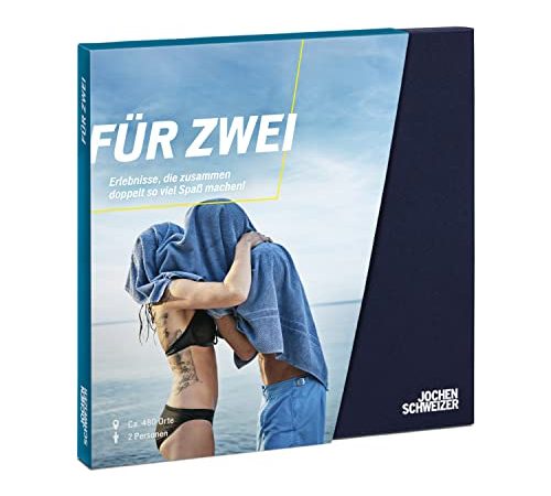 JOCHEN SCHWEIZER Geschenkbox für Paare, ca. 78 Erlebnisse an 480 Standorten, Erlebnis-Gutschein für 2 Personen