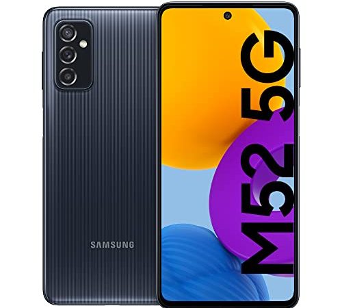 Samsung Galaxy M52 5G Smartphone Android 128 GB Schwarz