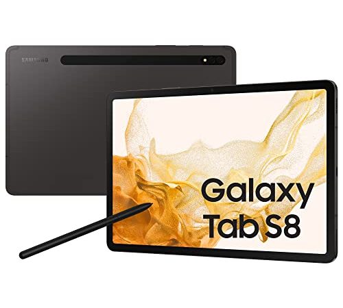 Samsung Galaxy Tab S8 Tablet Android 11 Zoll WLAN RAM 8GB 256GB Tablet Android 12 Graphite [Italienische Version] 2022