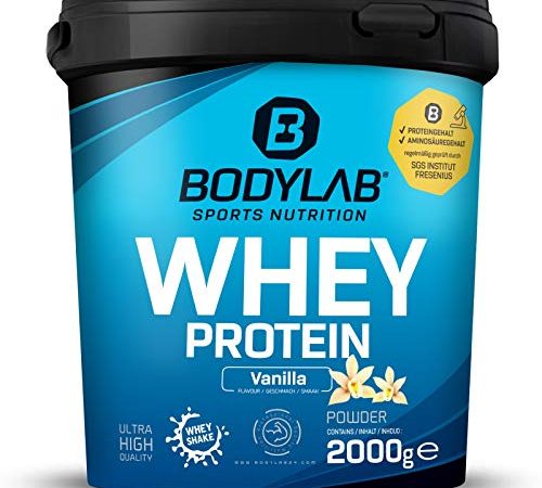 Bodylab24 Whey Protein Pulver, Vanille, 2kg