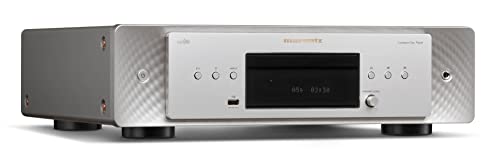 Marantz CD60 HiFi CD Player, CD Spieler mit Hi-Res Audio, Digital/Analog-Wandler, Marantz HDAM Schaltung, Kopfhörer-Verstärker