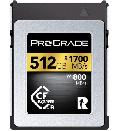 ProGrade Digital 512 GB CFexpress Typ B Speicherkarte (Gold)