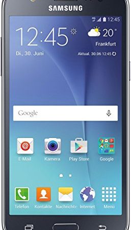 Samsung Galaxy J5 Smartphone (5 Zoll (12,7 cm) Touch-Display, 8 GB Speicher, Android 5.1) schwarz