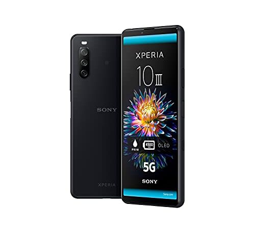 Sony Xperia 10 III 5G - Smartphone 128GB, 6GB RAM, Dual SIM, Black