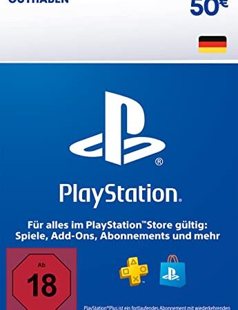 50€ PlayStation Store Guthaben | PSN Deutsches Konto [Code per Email]