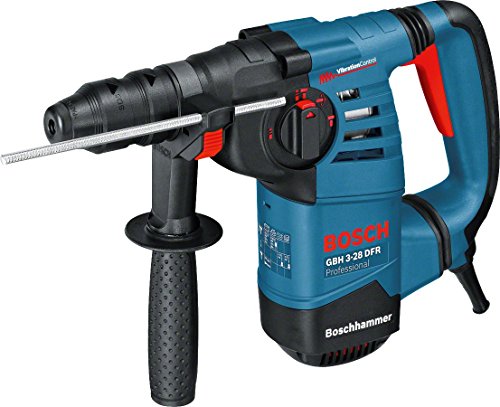 Bosch Professional Bohrhammer GBH 3-28 DFR (800 Watt, Schlagenergie max: 3,1 J, Wechselfutter SDS-plus)