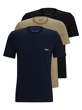 BOSS Herren R-Neck T-Shirt Classic, 3er Pack, Sortiert 971, L