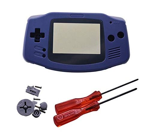 Henghx Ersatz Voll Gehäuse Shell Cover Hülle Teile Set w/Objektiv&Schraubendreher für Nintendo Gameboy Advance GBA Console