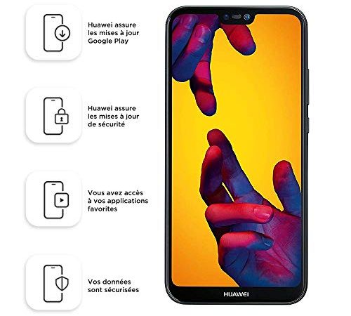 Huawei P20 Lite Dual SIM (4 GB RAM) - 64 GB - Schwarz (Generalüberholt)