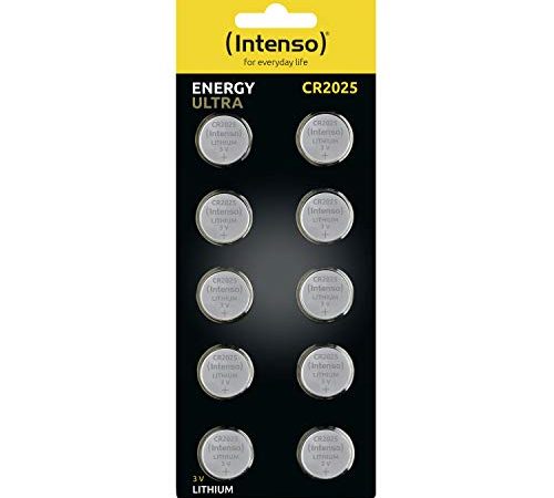 Intenso Energy Ultra Lithium Knopfzelle CR2025 10er Blister