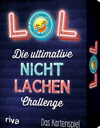 LOL – Die ultimative Nicht-lachen-Challenge: Das Kartenspiel. Mit den besten Witzen, Flachwitzen, Scherzfragen. Partyspiel für Kinder und Erwachsene. Ab 8 Jahren. Der Bestseller