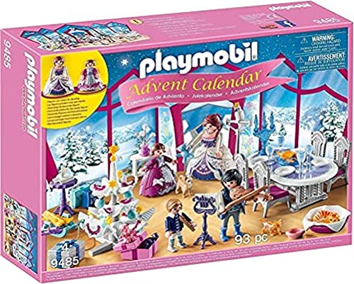 PLAYMOBIL Adventskalender 9485 Weihnachtsball im Kristallsaal, Ab 4 Jahren [Exklusiv bei Amazon]