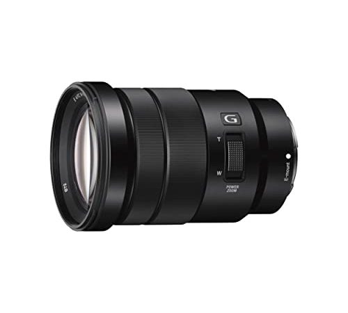 Sony SELP-18105G Powerzoom-Objektiv (18-105 mm, F4.0, OSS, G-Serie, APS-C, geeignet für A7, ZV-E10, A6000- und Nex-Serien, E-Mount) schwarz